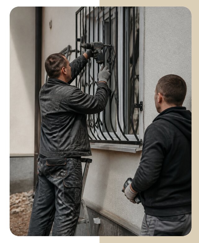 Установка наружных решеток в Великом Новгороде от 5013 р. | ДвериЛегко-Влк