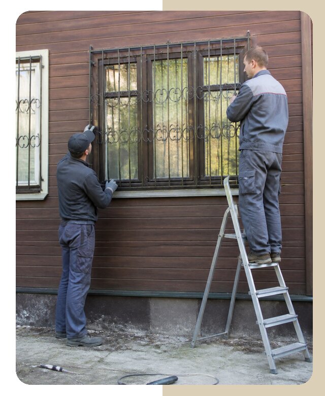 Установка решеток на дачу в Великом Новгороде цена от 6138 р. | ДвериЛегко-Влк