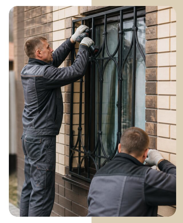 Установка решеток в дом в Великом Новгороде по цене от 3581 р. | ДвериЛегко-Влк